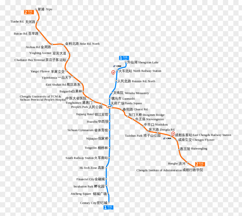 Sichuan Panda Shuangliu County Rapid Transit Chengdu International Airport Metro Line 2 PNG