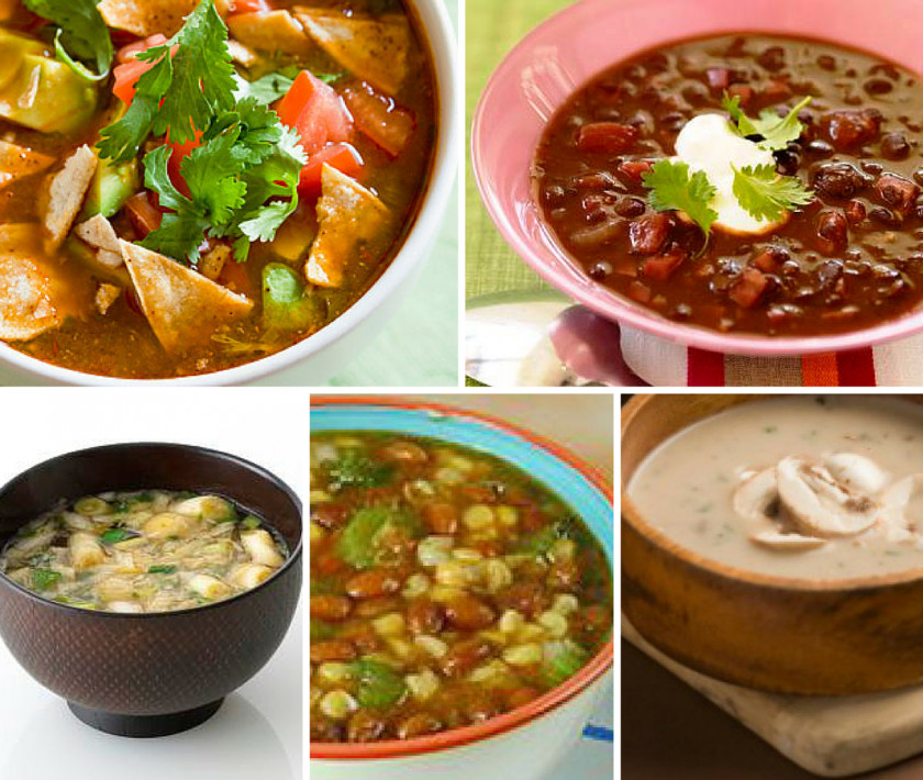 Soup Vegetarian Cuisine Chili Con Carne Taco Vegetable PNG