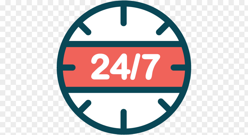 24 7 Service Product Iconfinder Clip Art Information PNG