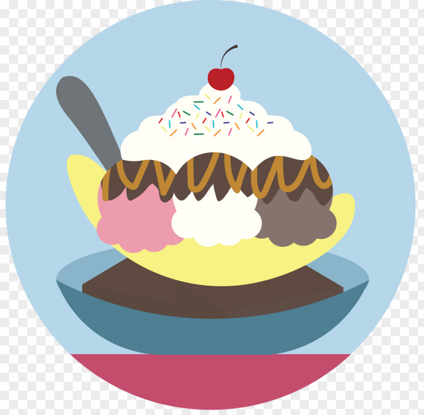 Delicious Ice Cream Food Logo Clip Art PNG