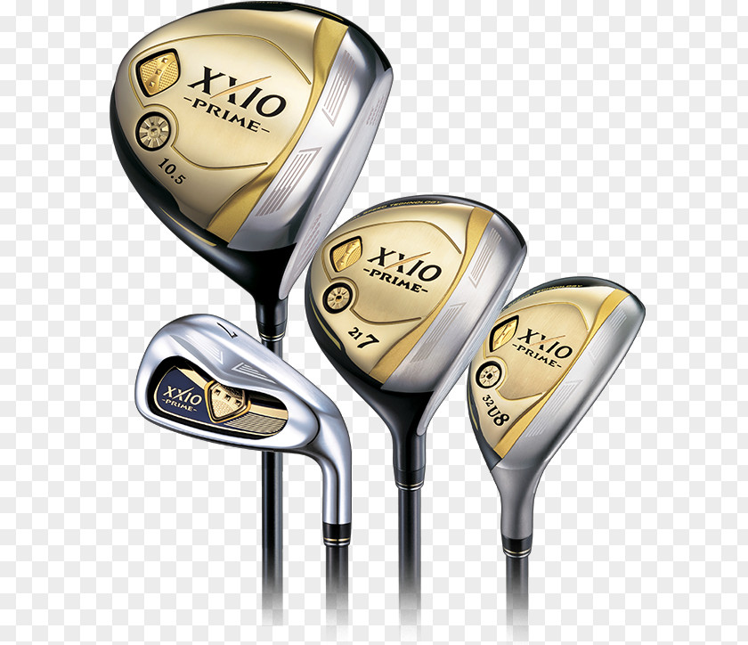 Draw Golf Shot Wood XXIO Prime 9 Driver Clubs Hybrid PNG