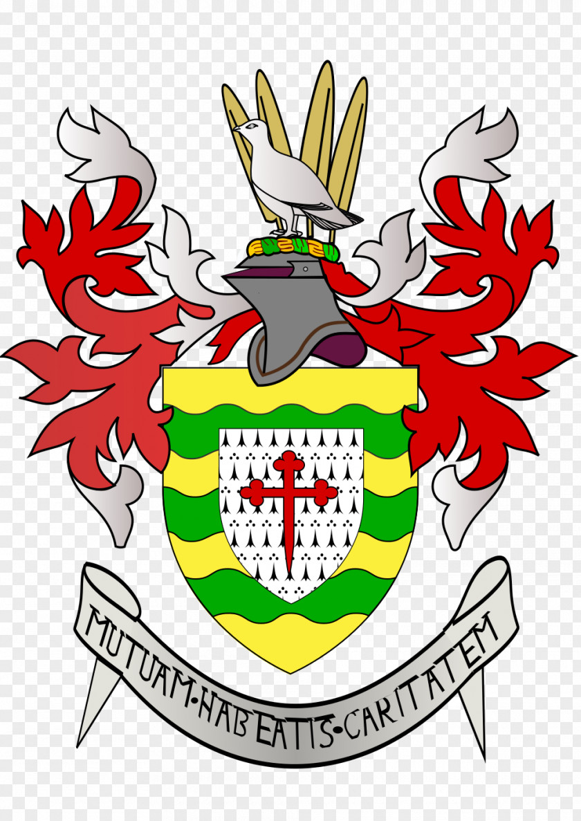 Irish National Day Muff, County Donegal Coat Of Arms Crest Wikipedia PNG