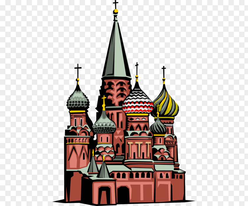 Russia Logo Saint Basil's Cathedral Russian Orthodox Cathedral, Nice Church Red Square PNG