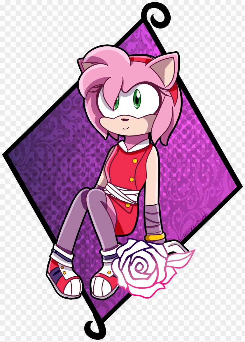 Sonic Friends Amy Rose Boom: Rise Of Lyric Adventure Drive-In PNG
