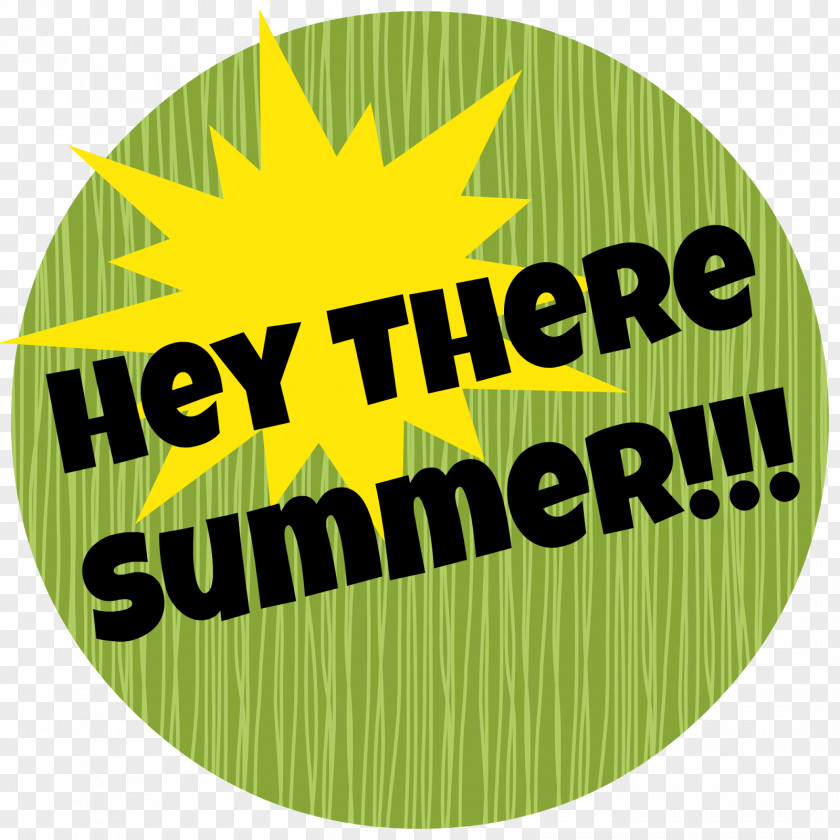 Summer Day Logo Green Leaf Font PNG