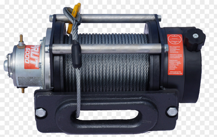 Car Winch Lada Four-wheel Drive Off-road Vehicle PNG