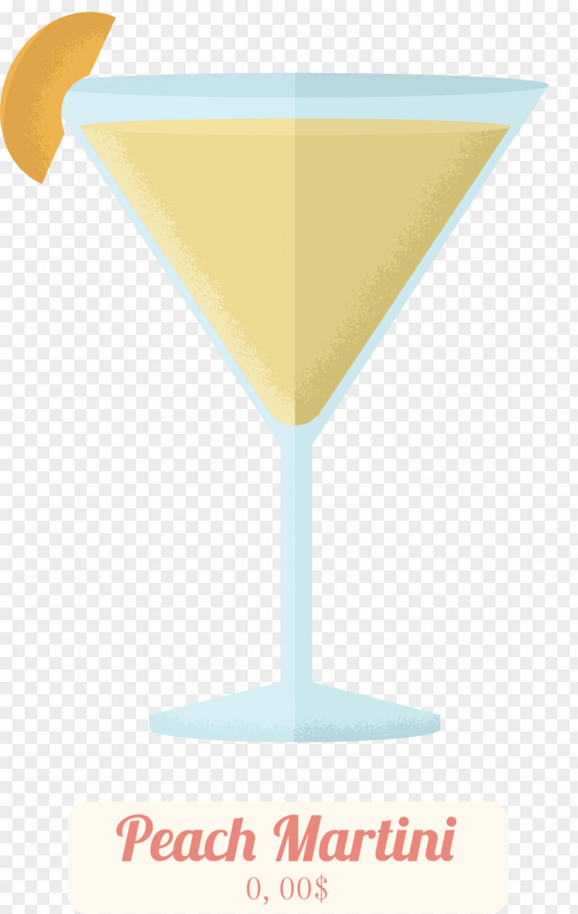 Loquat Juice Vector Martini Cocktail PNG