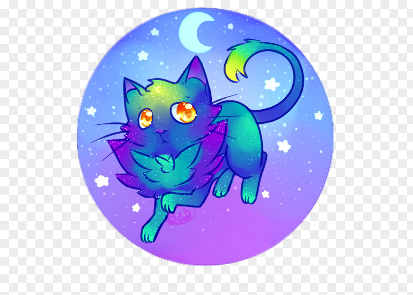 Space Cat Cartoon Character Fiction PNG