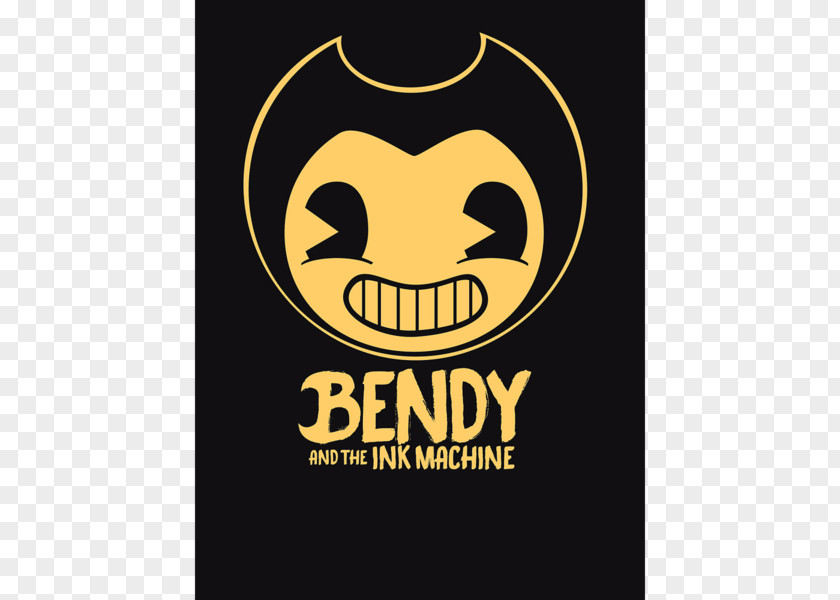 T-shirt Logo Smiley Bendy And The Ink Machine Brand PNG