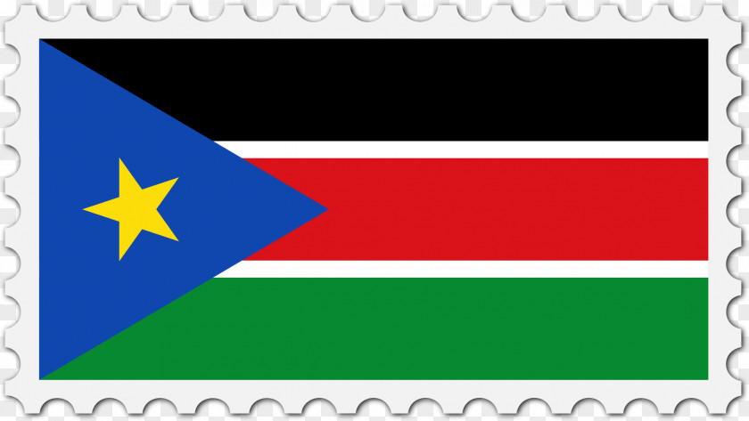 BORDER FLAG Flag Of South Sudan National PNG