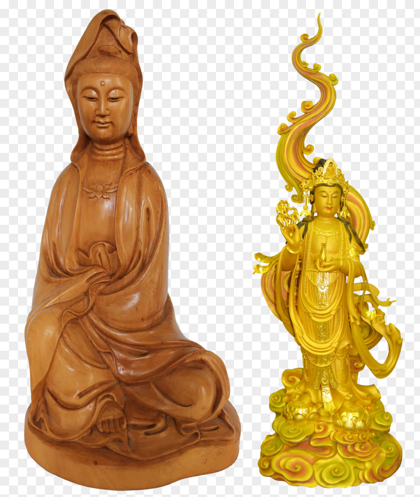 Buddha Sculpture Statue Carving Figurine Bronze PNG