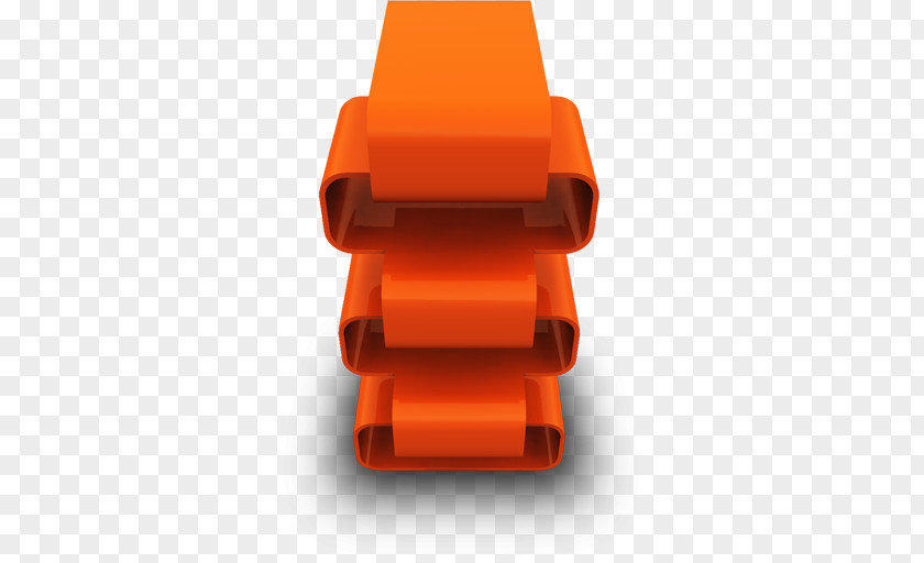 Chair Couch Seat Orange PNG