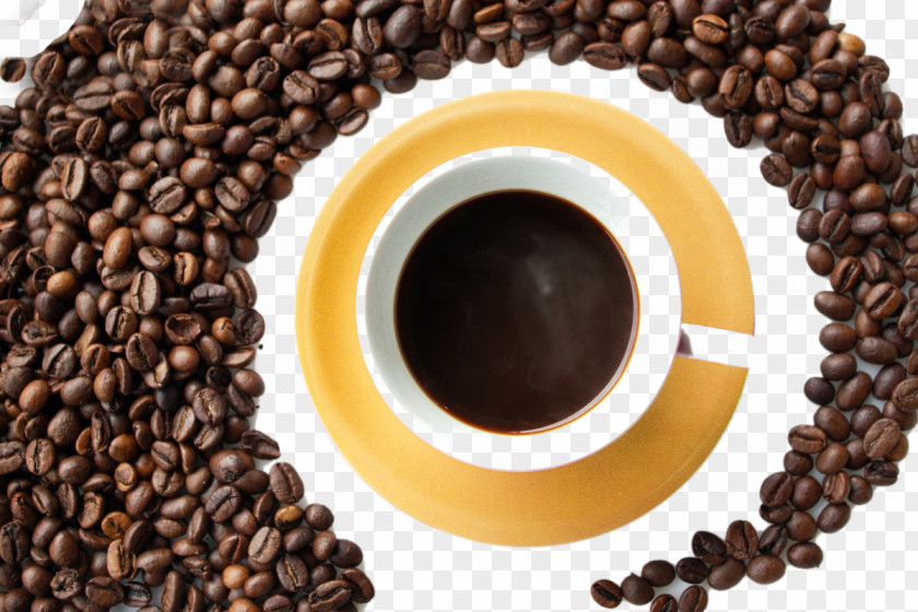 Coffee Beans Kona Espresso Tea Flavor PNG