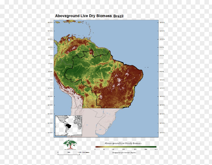 Map Biomass Tropical And Subtropical Moist Broadleaf Forests Energy PNG