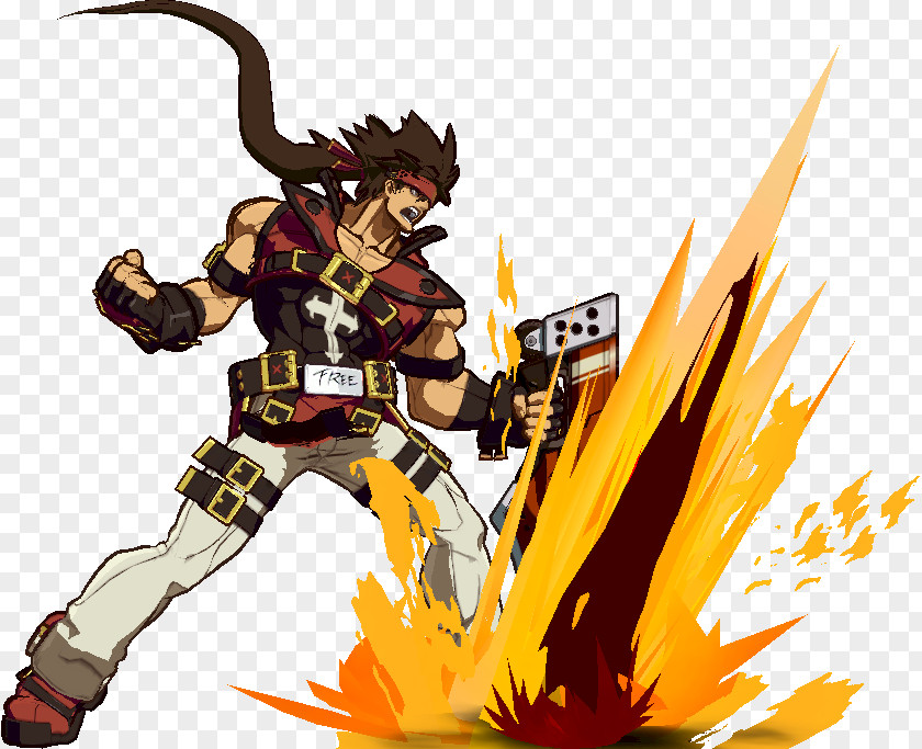 Sol Guilty Gear Xrd Badguy Sprite Character PNG