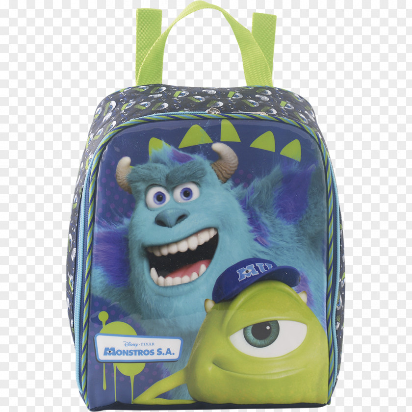 Sulley James P. Sullivan Mike Wazowski Lunchbox Monsters, Inc. Backpack PNG