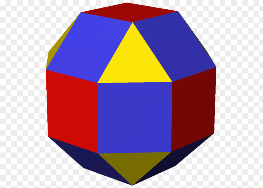 Uniform Polyhedron Archimedean Solid Cuboctahedron PNG