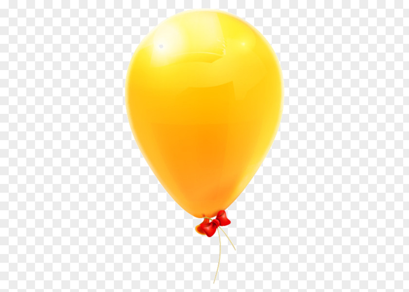 Yellow Balloon Hot Air PNG