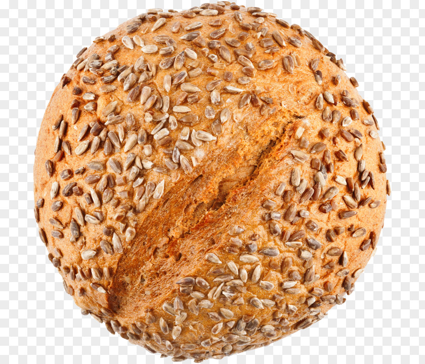 Bread Rye Bakery Food White PNG