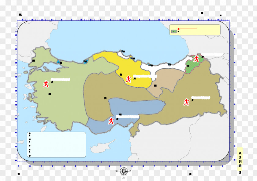 Map World Nuuk Border PNG