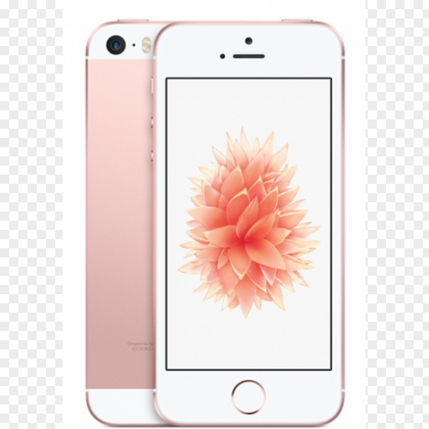 Apple Rose Gold Telephone AT&T LTE PNG