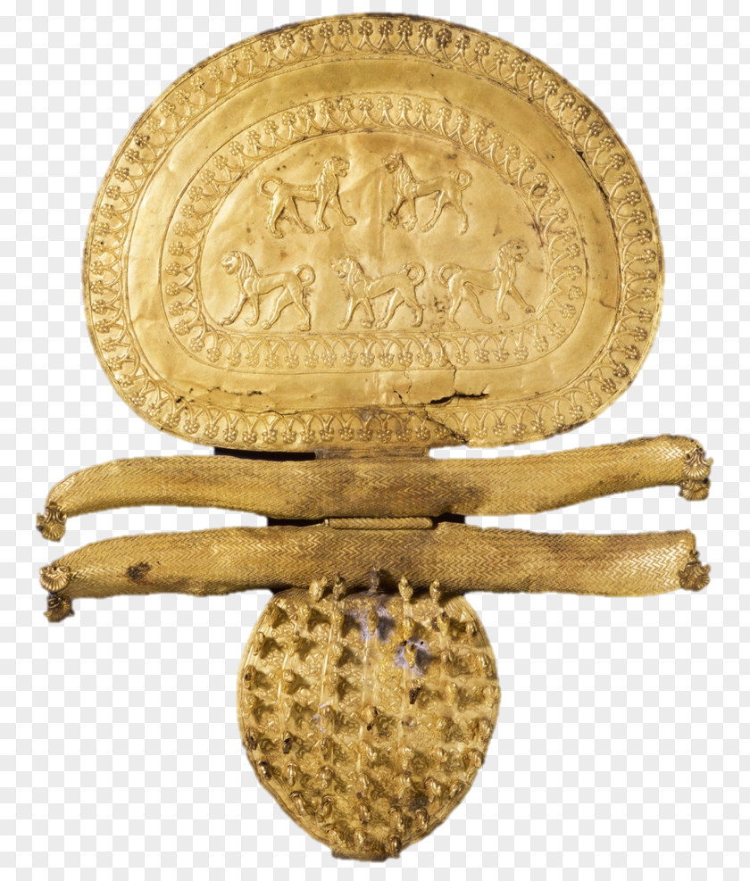 Gold Regolini-Galassi Tomb Etruscan Civilization Cerveteri Fibula Orientalizing Period PNG