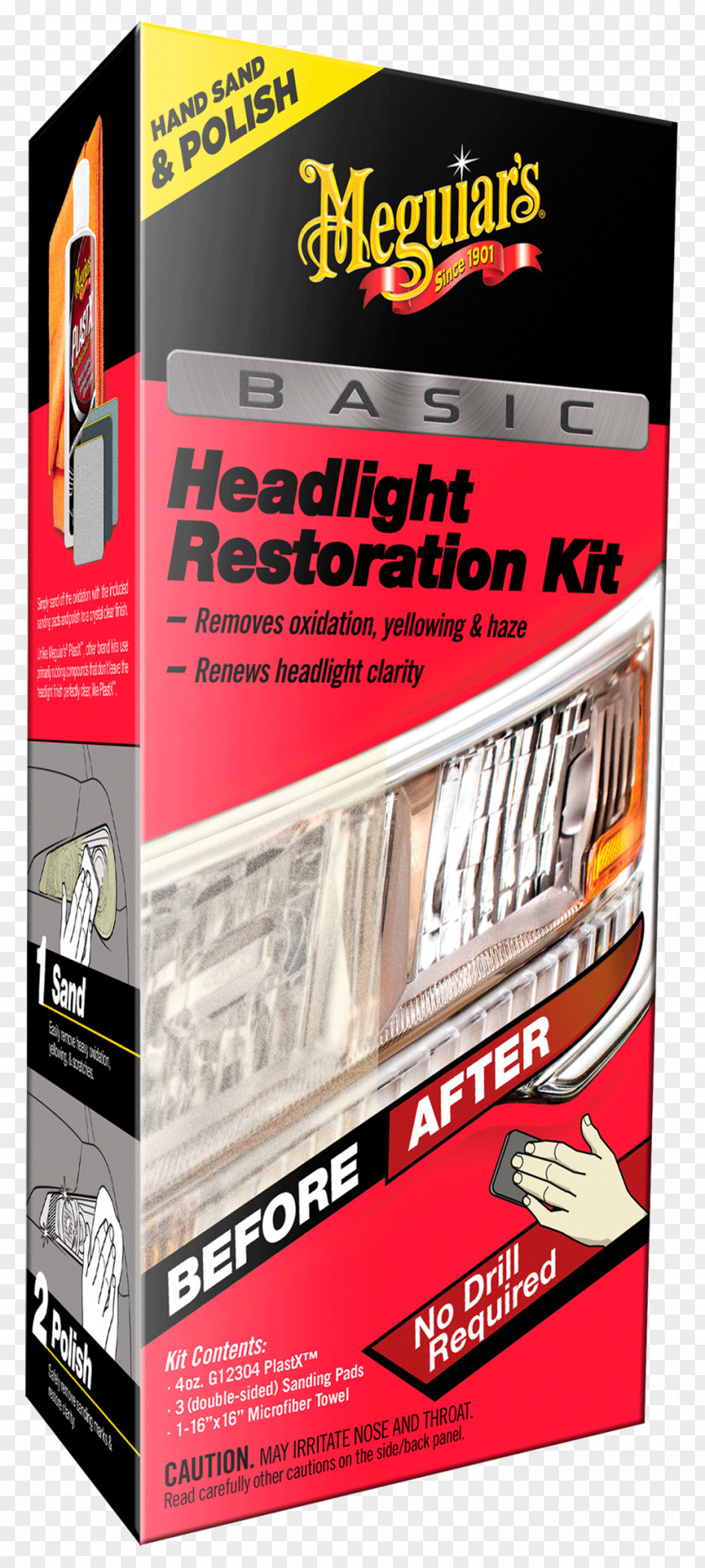 HEADLIGHT RESTORATION Car Product Design Plastic Headlight Restoration Brand Headlamp PNG