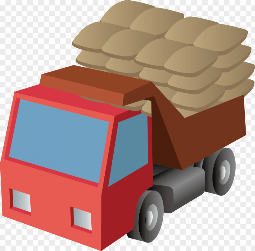 Truck Vector Element Car PNG