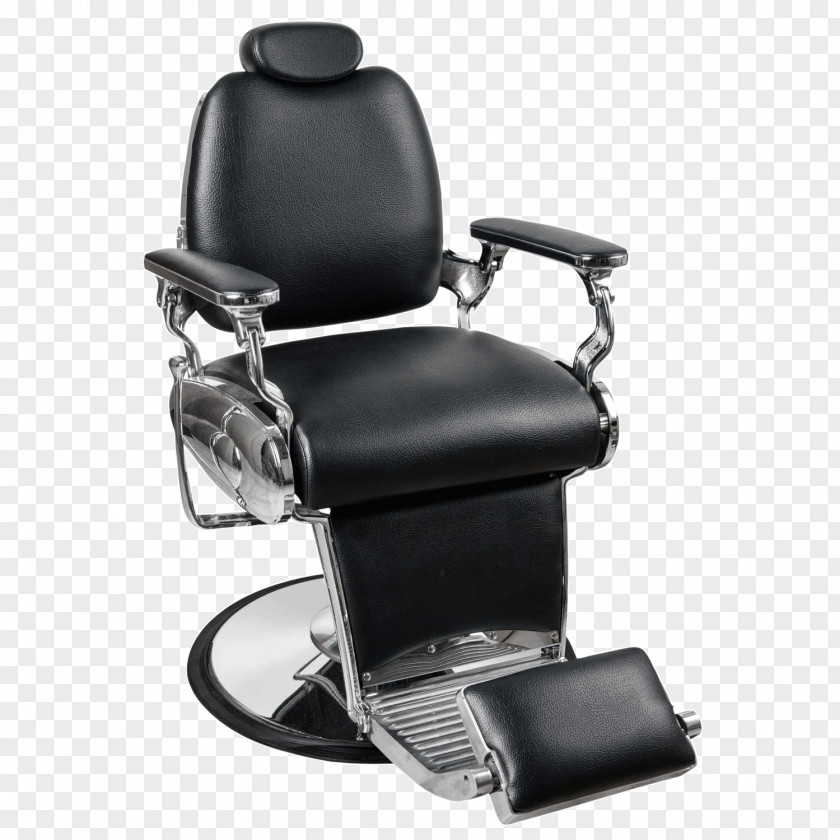 Barber Flyer Chair Beauty Parlour Recliner PNG