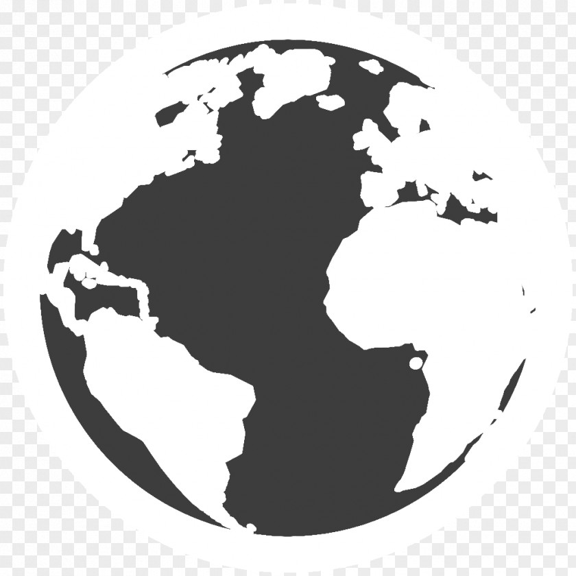 Globe World Map PNG