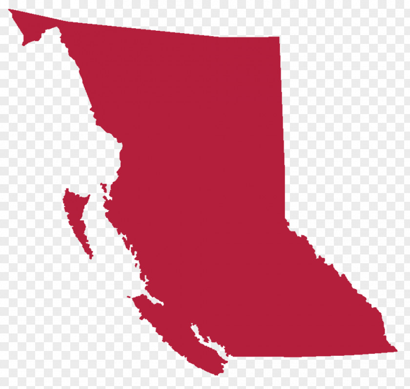 Letter Map Vancouver Comox Campbell River Vector PNG