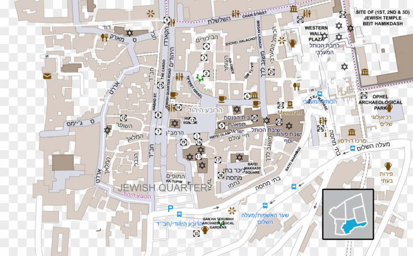 Map Old City Jewish Quarter Tiferet Yisrael Synagogue Judaism PNG