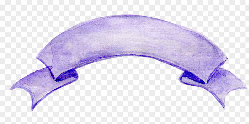 Ribbon Purple PNG
