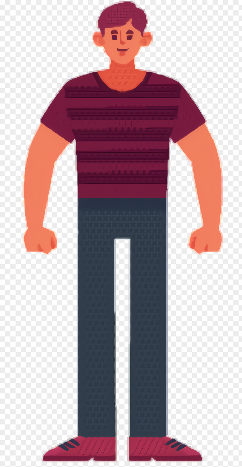 Shirt Trousers Pink Background PNG