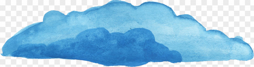 Watercolor Cloud Transparent Painting PNG