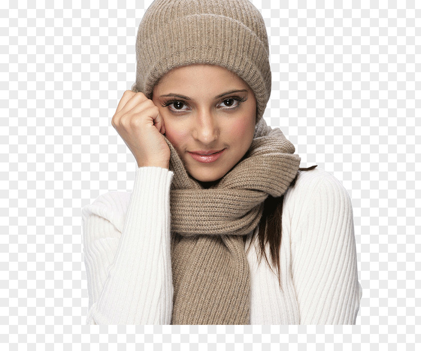 Beanie Knit Cap Wool Neck PNG