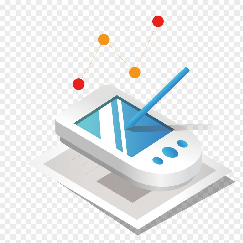 Mobile Phone Writing Pen Computer Network Icon PNG