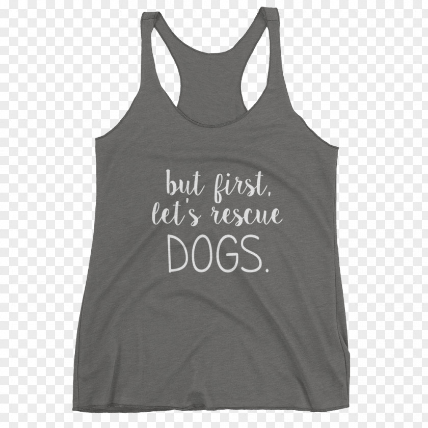 Rescue Dog T-shirt Gilets Sleeveless Shirt Top Hoodie PNG