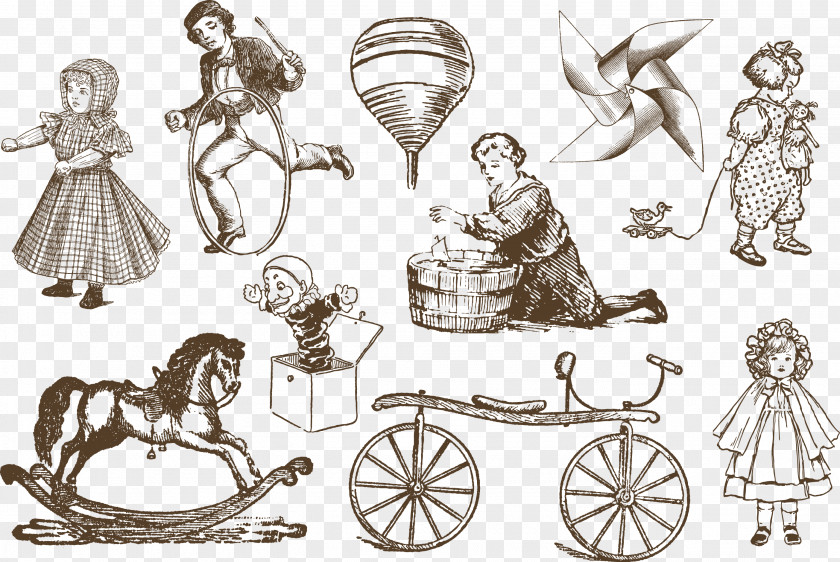 Vector Children's Toys Toy Drawing Designer Child PNG