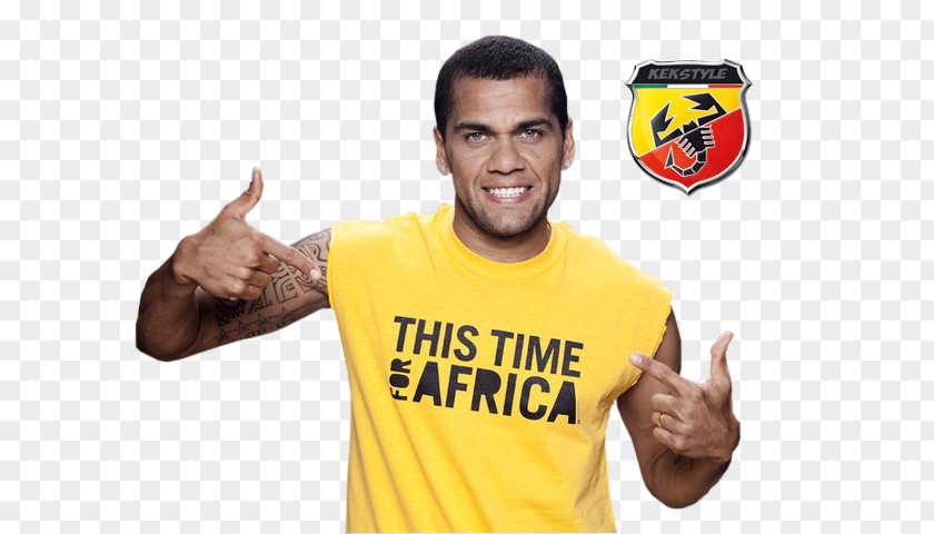 Dani Alves T-shirt Thumb Sportswear Waka (This Time For Africa) Sleeve PNG
