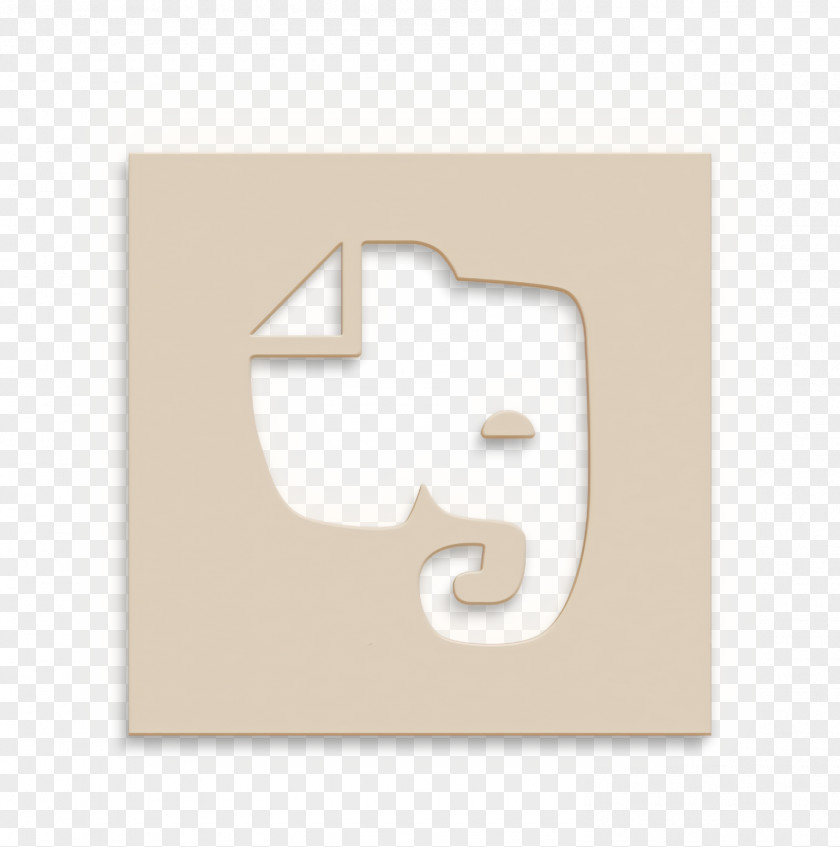 Evernote Icon Solid Social Media Logos PNG