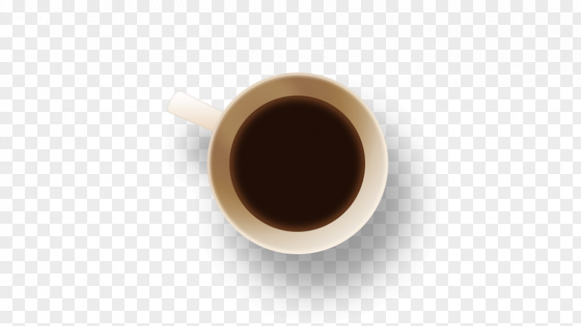 Filled Coffee Cup White Font PNG