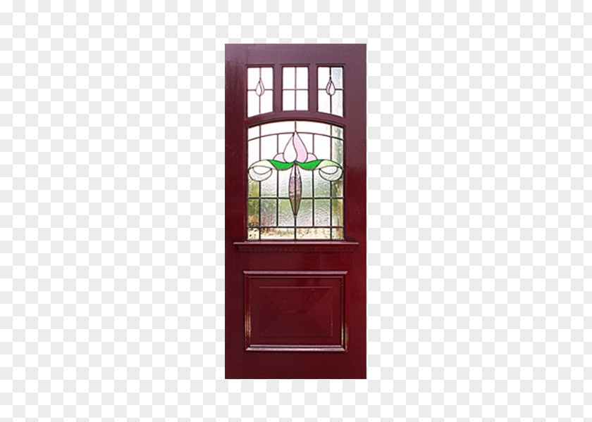Front Entrance Window Door Glass Solid Wood PNG