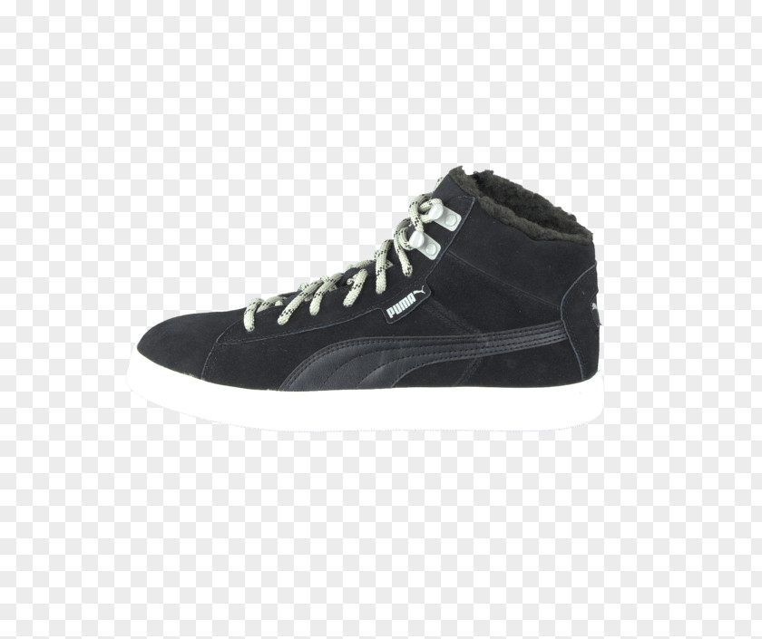 Grey Black Puma Shoes For Women Sports Skate Shoe Suede Sportswear PNG