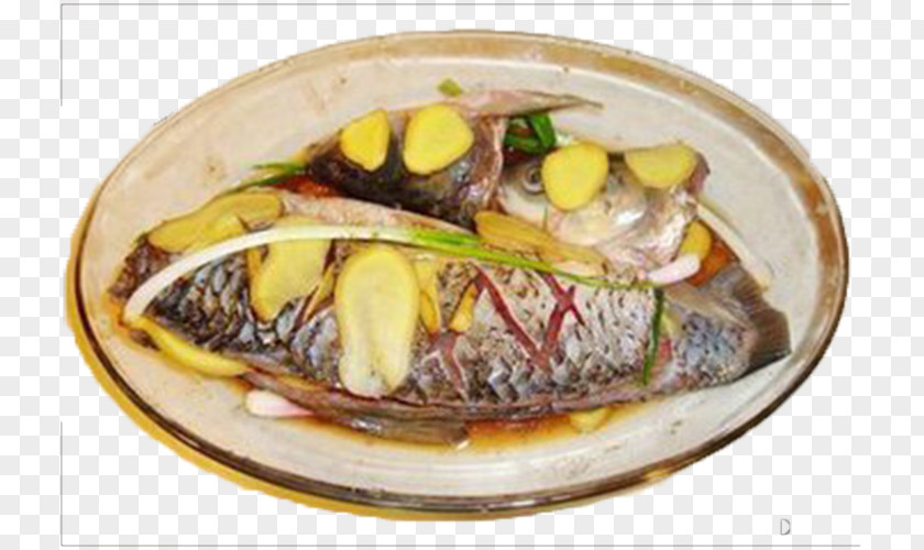 Steamed Fish Barbecue Grill Steaming Ginger Grilling PNG
