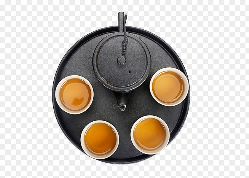 Black Tea In The Coffee Teaware PNG