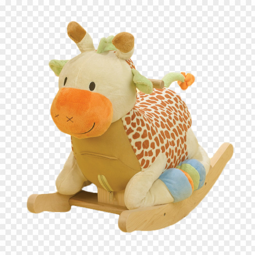 Giraffe Rocking Chairs Horse Stuffed Animals & Cuddly Toys Child PNG