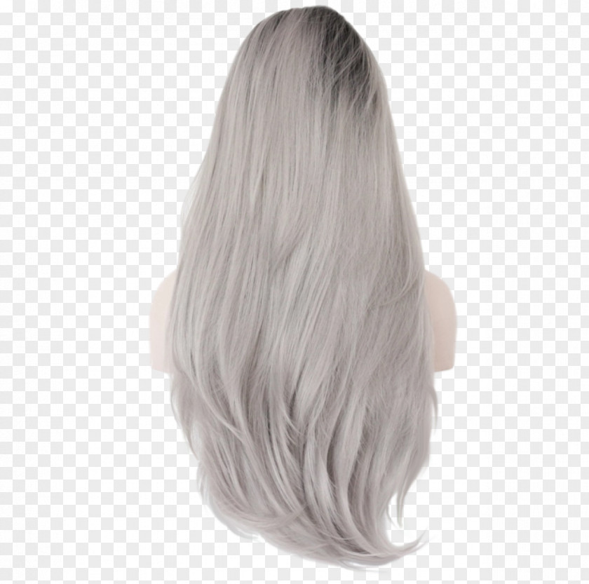 Lace Wig Synthetic Fiber Hair PNG