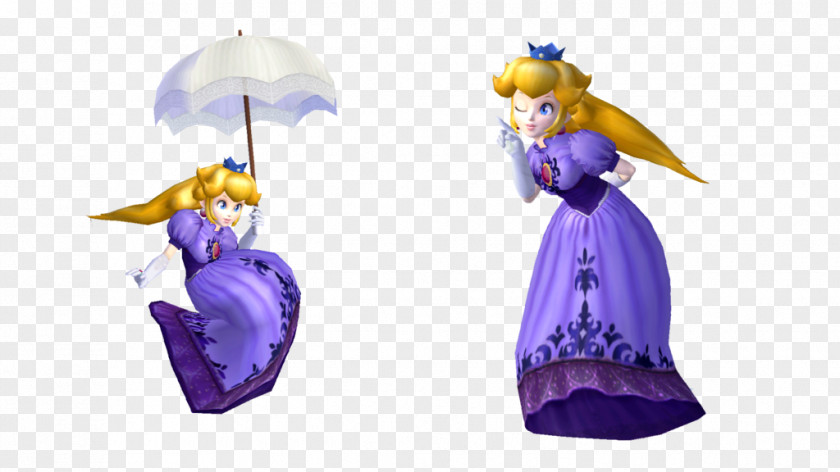 Nintendo Super Smash Bros. Melee Princess Peach Rendering PNG