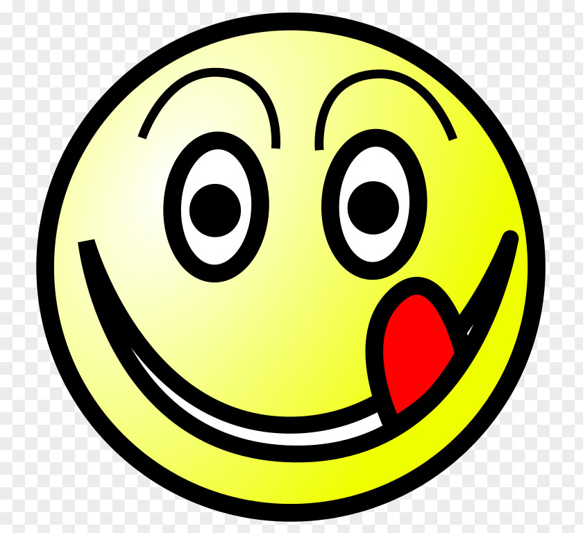 Smiley Sticking Tongue Out Emoticon Clip Art PNG